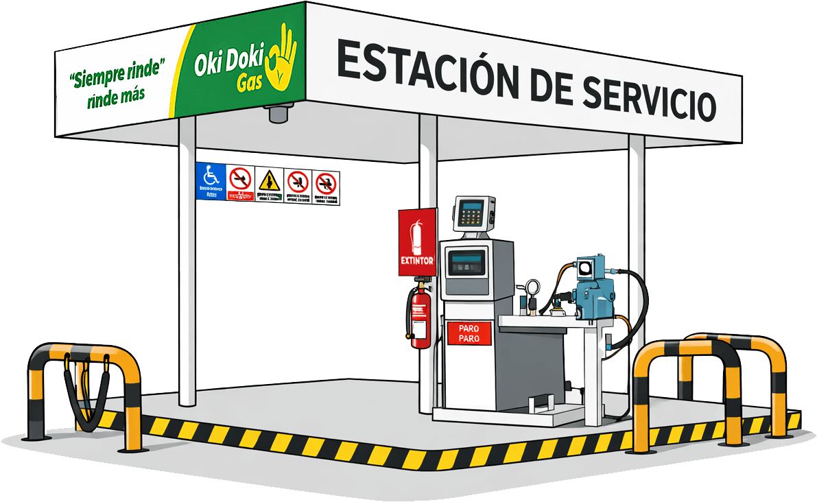 Estación de Gas